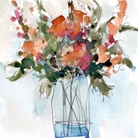 Water Garden Still Life II Fine Art Print