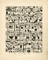 Graphic Notes Fine Art Print