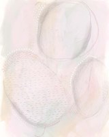 Blush Ovale I Fine Art Print