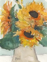 Rustic Sunflowers I Fine Art Print