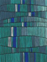 Teal Tribal I Fine Art Print