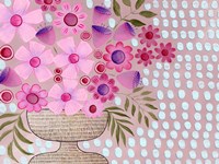 Cheeky Pink Floral I Fine Art Print