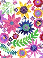 Hippie Floral II Fine Art Print