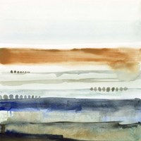 Sunwashed Strata I Fine Art Print