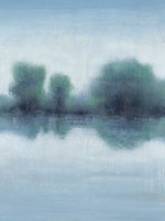 Misty Blue Morning I Fine Art Print
