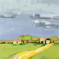 Lay of the Land II Fine Art Print