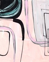 Lumiere Rose IV Framed Print