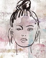 Feminas IV Framed Print