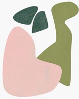 Scattered Meadow I Framed Print