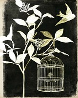 Branch & Bird I Fine Art Print