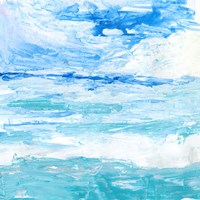 Cerulean Sea I Fine Art Print