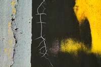 Details Of Rust And Paint On Metal 20 Fine Art Print