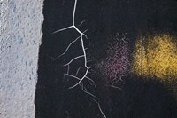 Details Of Rust And Paint On Metal 21 Fine Art Print