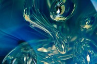 Frozen Bubbles In Glass 4 Fine Art Print