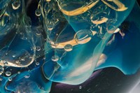 Frozen Bubbles In Glass 6 Fine Art Print