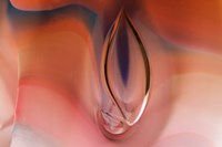 Frozen Bubbles In Glass 7 Fine Art Print