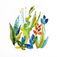 English Garden 1 Fine Art Print