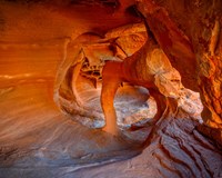 Nevada, Overton, Valley Of Fire State Park Multi-Colored Rock Formation Fine Art Print