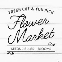 Flower Market Fine Art Print