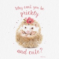 Prickly and Cute Fine Art Print