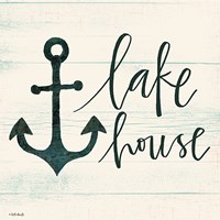 Lake House II Fine Art Print