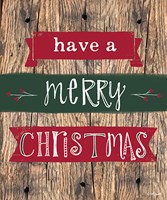 Merry Christmas Fine Art Print