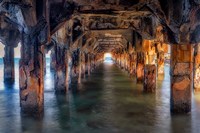 Pier Under Here Fine Art Print