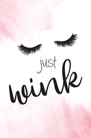 Just Wink Fine Art Print