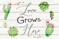 Love Grows Here Fine Art Print