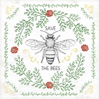 Save the Bees Fine Art Print