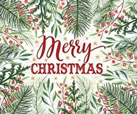 Merry Christmas Fine Art Print