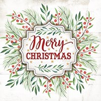 Merry Christmas Fine Art Print