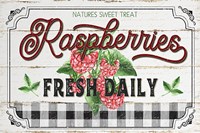 Raspberries Fine Art Print