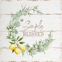 Simply Blessed Fine Art Print