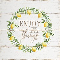 Enjoy the Little Things Fine Art Print