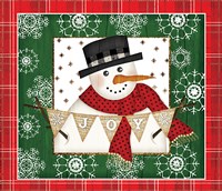 Joy Snowman Fine Art Print