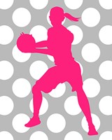 Basketball Girl Fine Art Print