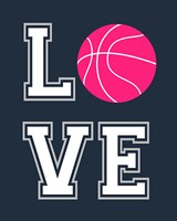 Love Basketball Fine Art Print