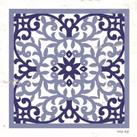 Blue Tile V Fine Art Print