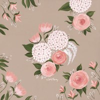 Pink and White Floral Fine Art Print