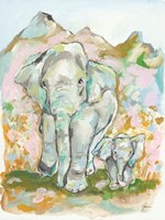 Elephant Summer Fine Art Print