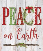 Peace on Earth Framed Print