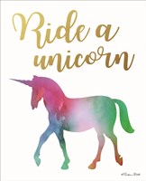 Ride a Unicorn Fine Art Print