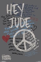John Lennon And Paul McCartney - Jude Fine Art Print