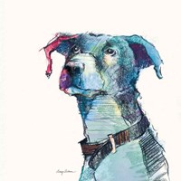 Puck Watercolor Pastel Fine Art Print