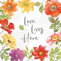 Farmhouse Floral III Fine Art Print