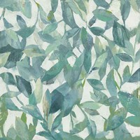 Summer Garden Greenery I Light Fine Art Print