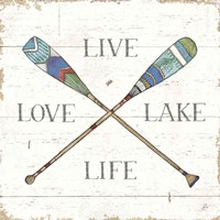 Lake Sketches VI Color Framed Print