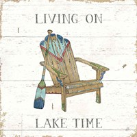 Lake Sketches IV Color Framed Print