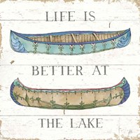 Lake Sketches V Color Fine Art Print